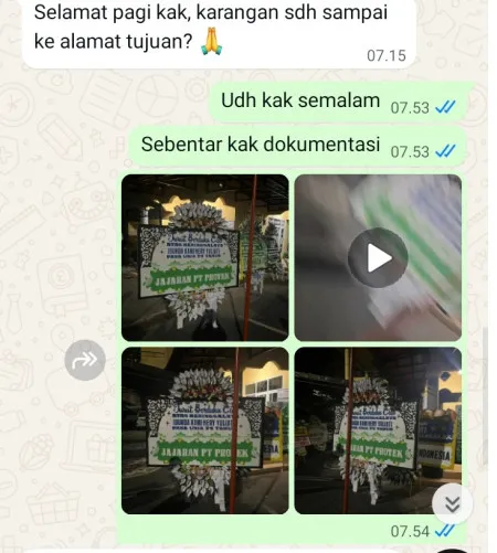Pengiriman Papan Bunga Selamat Kota Wisata Cibubur