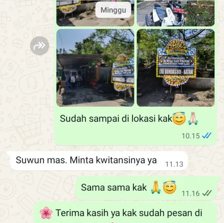 Pengiriman Papan Bunga Duka Kota Wisata Cibubur
