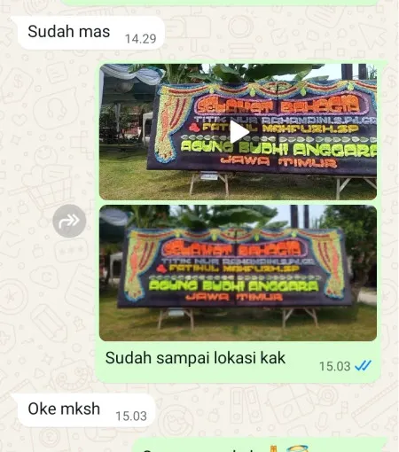 Pengiriman Papan Bunga Kota Wisata Cibubur