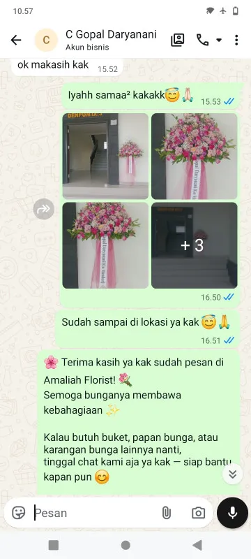 Pengiriman Karangan Bunga Kota Wisata Cibubur