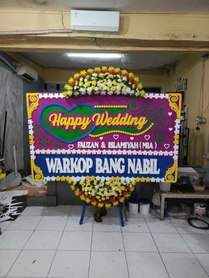 Papan Bunga di Kota Wisata Cibubur