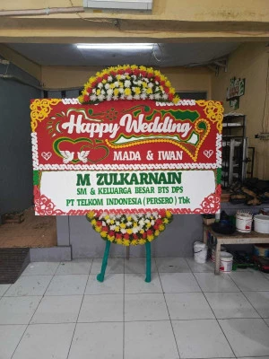 Papan Bunga di Kota Wisata Cibubur