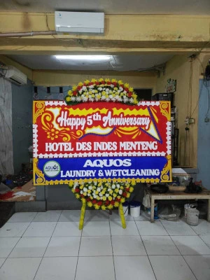 Papan Bunga di Kota Wisata Cibubur