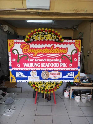 Papan Bunga di Kota Wisata Cibubur